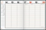 2026 Rido Buchkalender magnum 183×240 mm dunkelblau