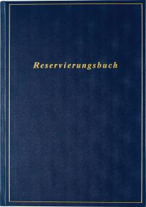 2026 Rido Reservierungsbuch A4 dunkelblau