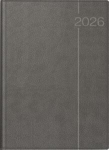2026 Rido Buchkalender Conform A4 grau