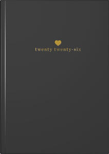 2026 Rido Buchkalender Premium YL „Heart“ A5 Papier