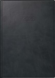 2026 Rido Buchkalender ROMA 1 A5 sw