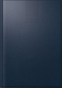 2026 Rido Buchkalender ROMA 1 A5 dunkelblau