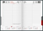 2026 Rido Buchkalender ROMA 1 A5 dunkelblau