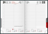 2026 Rido Buchkalender ROMA 1 A5 sw