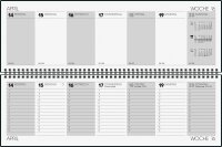 2026 Rido Querterminbuch futura 5 420×137 mm sw