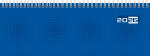 2026 Rido Querterminbuch semana 297×105 mm blau