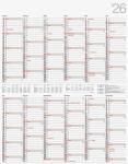 2026 Rido Plakatkalender Vertikal 700×900 mm
