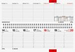 2026 Rido Querterminbuch septant 305×105 mm anthrazit