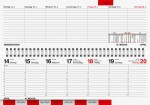 2026 Rido Querterminbuch septant 305×105 mm sw