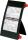 2026 Rido 3-Monats-Tischkalender 90×120 mm rot/sw