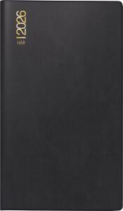 2026 Rido Taschenkalender TM 12 A6 sw