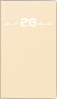 2026 Rido Taschenkalender Miniplaner d 15 A6 sand