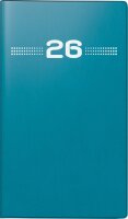 2026 Rido Taschenkalender Miniplaner d 15 A6 petrol