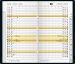 2026 Rido Taschenkalender M-Planer A6 sw