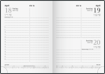 2026 Glocken Taschenkalender 1S/1T 336S schwarz
