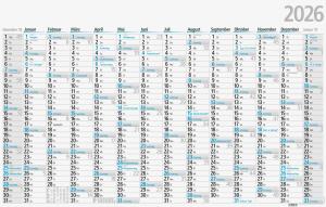2026 Glocken Plakatkalender A0