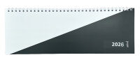 2026 ADINA Tischquerkalender 1W2S schwarzweiss...