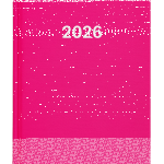 2026 ADINA Buchkalender Chefplaner A5 pink 1 Tag 1 Seite...