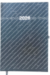 2026 ADINA Buchkalender Chefplaner A5 anthrazit-metallic...