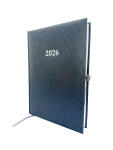 2026 ADINA Buchkalender Chefplaner A5 anthrazit-metallic...