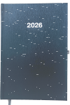 2026 ADINA Buchkalender Chefplaner A5 anthrazit-metallic...