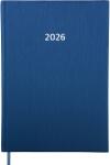2026 ADINA Buchkalender A4 blau-metallic 1 Tag auf 1 Seite