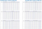 2026 ADINA Wochenkalender A5+ schwarz-metallic 24x16cm 1 Woche auf 2 Seiten cremefarbenes 80g Papier