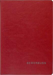 BRUNNEN Bewerbungsmappen rot 3-teilig Karton 102012320