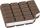BRUNNEN Haftnotizblock Schoko 1027348
