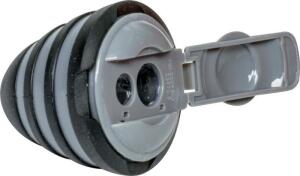 BRUNNEN Dosenspitzer Wheel doppelt onyx 102987390