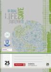 BRUNNEN Schulheft A4 liniert Lineatur 25 16 Blatt...