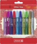 BRUNNEN 1048550 Glitterfarben-Set Glitter Glue