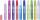 BRUNNEN 1048550 Glitterfarben-Set Glitter Glue