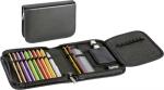 BRUNNEN Schüler-Etui Ledereinband schwarz 1Klappe...