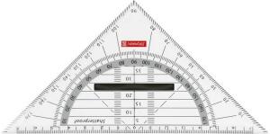 BRUNNEN Geometrie-Dreieck 16cm Griff onyx 104975990