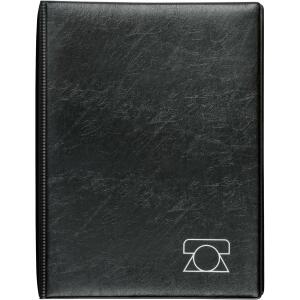 BRUNNEN Telefonringbuch A5 schwarz 106434090