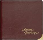 BRUNNEN Adress/Geburtstagsbuch Soft weinrot 106454429
