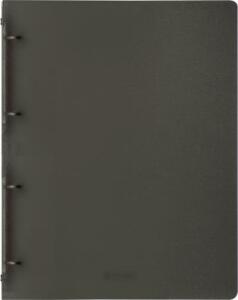 BRUNNEN Ringbuch A4 FACT! 16mm 4-Ringe grau 106554680