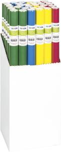 Kraftpapier-Sortiment dunkel 70 x 200 cmDisplay ca. 23 x 23 x 45/55cm