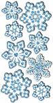 HEYDA 203780679 Stick-Ons-Mix Eiskristalle 75 x 165 cm