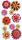 HEYDA 203780686 Stick-Ons-Mix Blumen Mix 75 x 165 cm