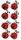 HEYDA 203780687 Stick-Ons-Mix Marienkäfer 75 x 165 cm
