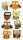 HEYDA 203780713 Stick-Ons-Mix Eulen 75 x 165 cm