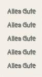 HEYDA 203782902 Strass-Sticker Alles Gute 75 x 165 cm...