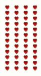 HEYDA 203782915 Strass-Sticker Miniherzen 75 x 165 cm...