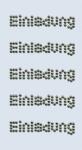 HEYDA 203782922 Perlen-Sticker Einladung 75 x 165 cm...