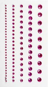 HEYDA 203782941 Strass-Sticker 75 x 165 cm Ø ca. 2 - 6 mm Acryl pink
