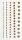 HEYDA 203782946 Strass-Sticker 75 x 165 cm Ø ca. 2 - 6 mm Acryl goldfarben