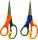 HEYDA 2048078 Kinderschere Linkshänder 135 cm blau/gelb/orange
