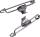 KNORR PRANDELL 212362261 Broschennadel mit Kralle 22 mm Metall silberfarben